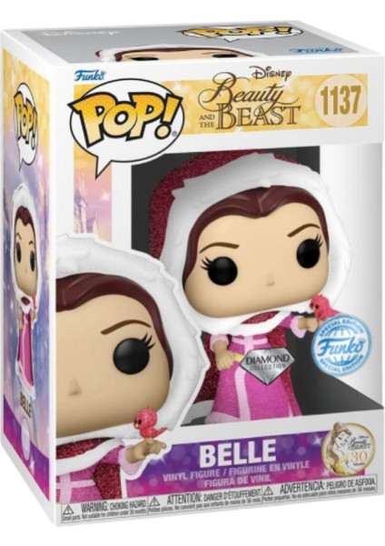 Pop! Disney Beauty And The Beast - Winter Belle (Diamond) #1137 modelleri