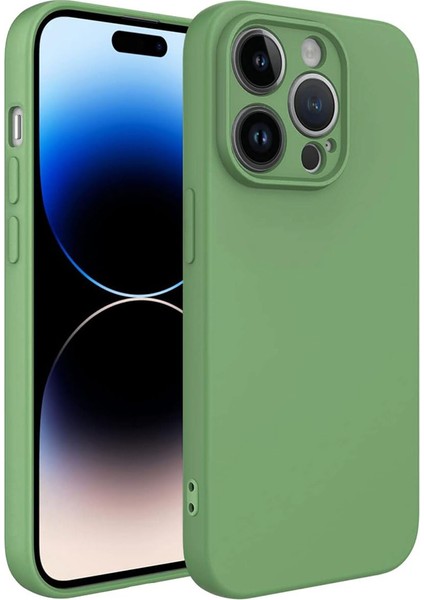 iPhone 14 Pro Max Kılıf Kamera Korumalı Lansman Silikon Kapak