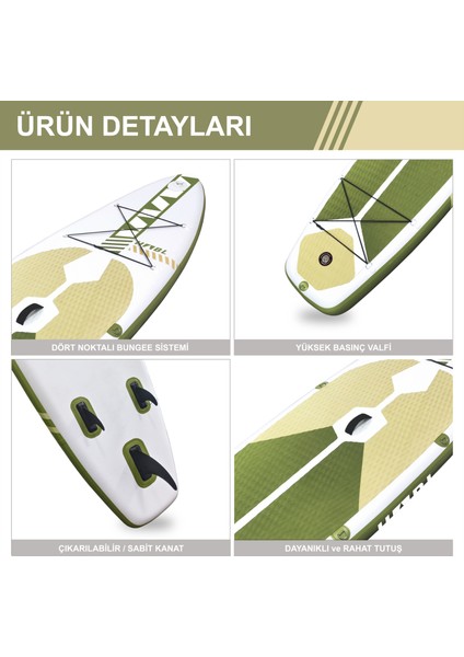 Şişme Sup Board / Stand Up Paddle Board / Paddle Board / 81*320*15cm Full Set