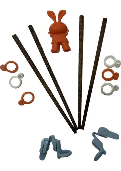 Sushi Chopstick ve Tutma Aparatı 13 Parça