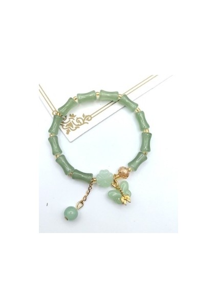 Boncuklu Püskül Bilezik Tasarımı Yüksek Değerli Kişilik Çarpışma Değil Modeller Yüz Eşleşen Bilezik (Yurt Dışından)