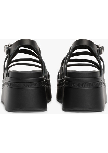 Tommy Hılfıger Tjw Wedgy Strappy Sandal Sandalet indirimleri