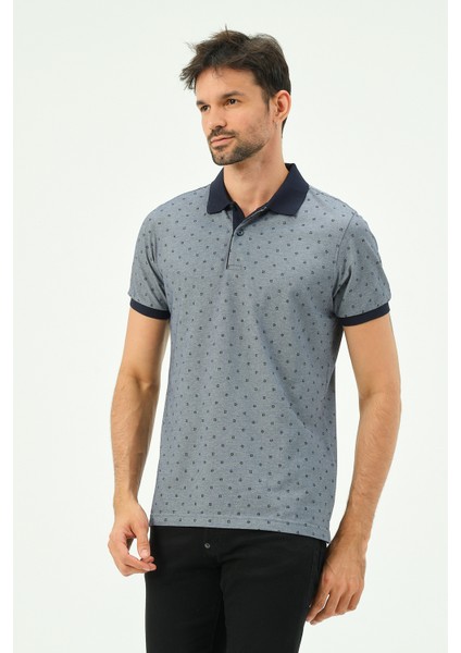 Micro Kısa Kollu Pamuk Regular Cepli Erkek Polo Yaka Tshirt
