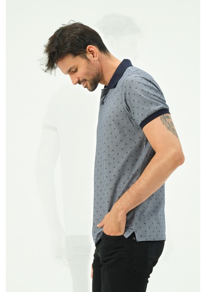 Micro Kısa Kollu Pamuk Regular Cepli Erkek Polo Yaka Tshirt modelleri