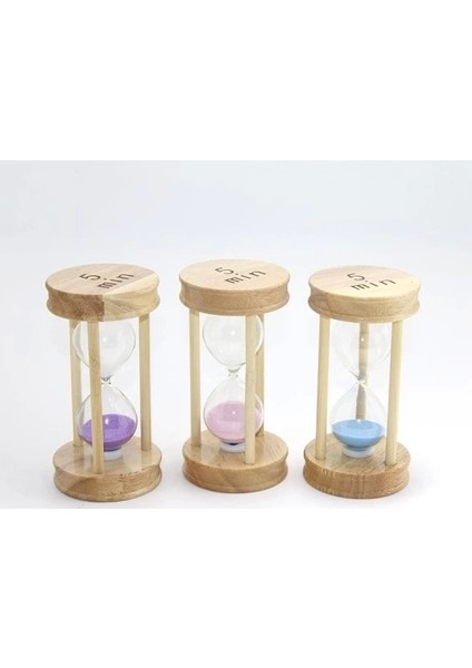 Ahşap Kum Saati 5 Dk