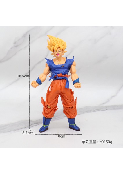 Yedi Dragon Ball Süper Saiyan Manken Anime Model Süsleri (Yurt Dışından)