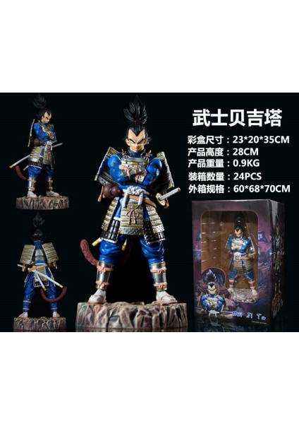 Yedi Dragon Ball Süper Saiyan Manken Anime Model Süsleri (Yurt Dışından)