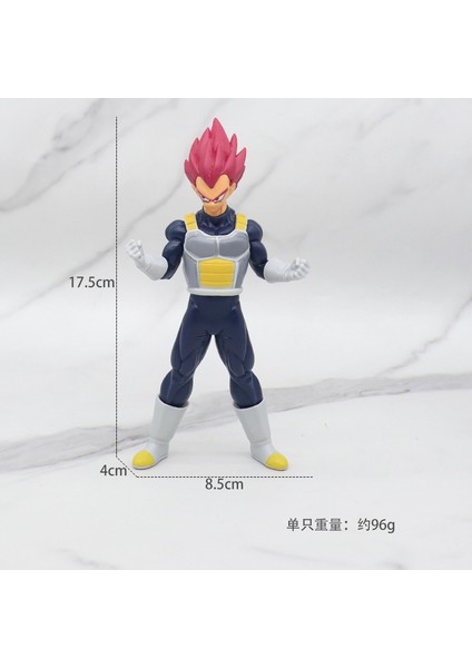 Yedi Dragon Ball Süper Saiyan Manken Anime Model Süsleri (Yurt Dışından)