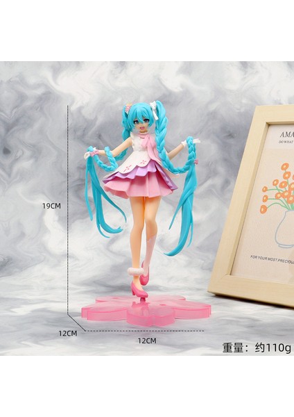 Anime Hatsune Miku El Kuklası Modeli Ikincil Yuan Süsleri (Yurt Dışından)