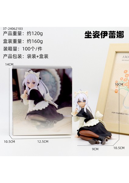 Anime Hatsune Miku El Modeli Ikincil Masaüstü Araba Süsleri (Yurt Dışından)