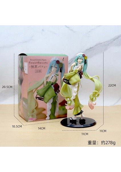 Anime Hatsune Miku El Modeli Ikincil Masaüstü Araba Süsleri (Yurt Dışından)