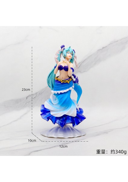 Anime Hatsune Miku El Modeli Ikincil Masaüstü Araba Süsleri (Yurt Dışından)