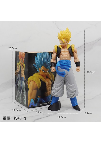 Yedi Dragon Ball Süper Saiyan Manken Anime Model Süsleri (Yurt Dışından)