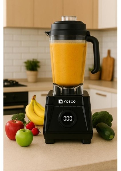 3 Lt Dijital Pro Bar Blender Siyah