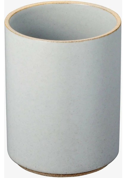 Gloss Gri Saksı 85X106 mm Japon Seramik Istiflenebilir Tasarım