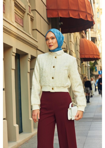 Dama Desen Ipeksi Jakar Şal