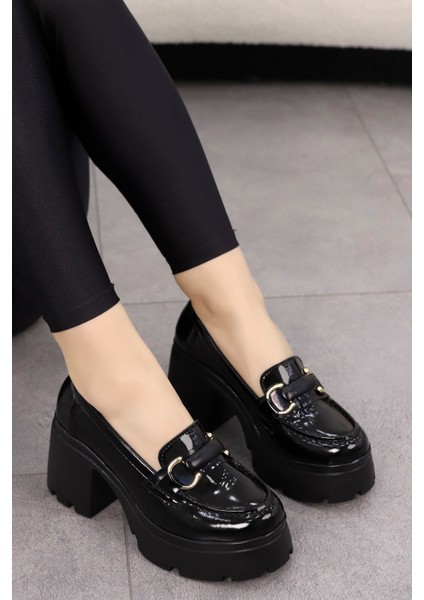 Msn 901 Yüksek Tabanlı Toka Detaylı Loafer fırsatları