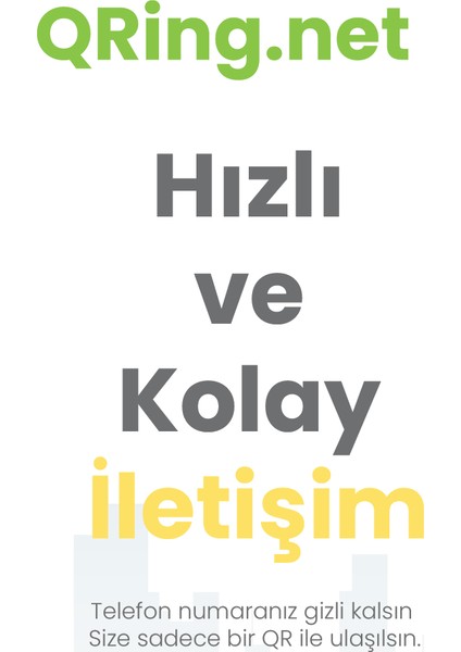 , Qr Tag (Gold Paket) - Akıllı Qr Arama Etiketi (Telefon Numarasız Arama) (Gold Paket)