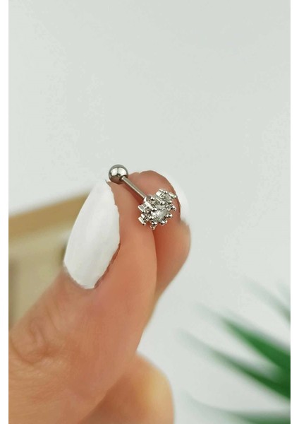 316 L Cerrahi Çelik Çiçek Figür Piercing TRPIERCING0107 PIERX200X modelleri