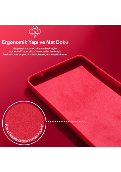 Samsung Galaxy A25 5g Kılıf Kamera Korumalı Lansman Silikon Kapak