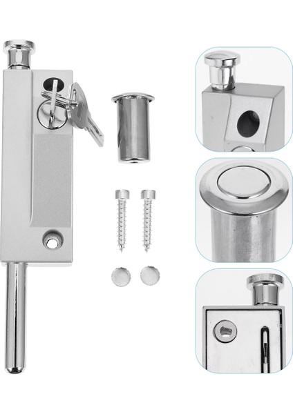 Sunup SN-26274 Anahtarlı Güvenlik Kilidi Kapı Pencere Ilave Kilit