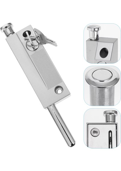Sunup SN-26274 Anahtarlı Güvenlik Kilidi Kapı Pencere Ilave Kilit