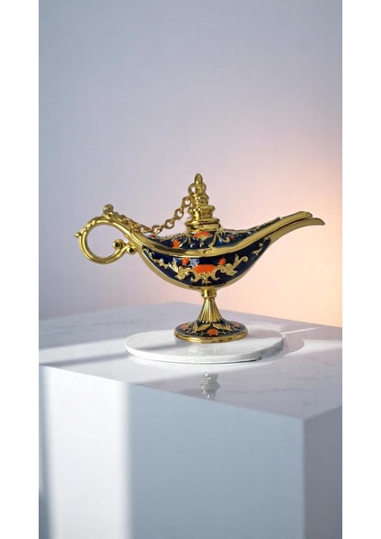Sedefli Metal Alaaddin Lamba Dekoratif Hediyelik fiyatları