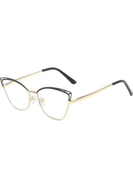 Siyah Tarnis Vintage & Retro Kedi Güneş Gözlüğü