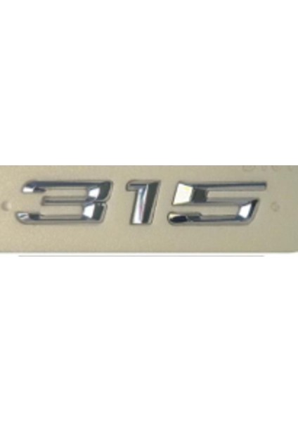 315 Krom Bagaj Yazısı 3A 3D 3ABS