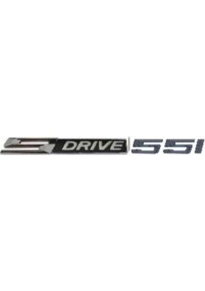 S Drive 55I Siyah Bagaj Yazısı 3A 3D 3ABS