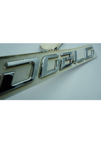 Fiat Doblo Yeni Nesil Bagaj Krom Abs 3m 3D Yazı Logo Amblem