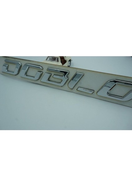 Fiat Doblo Yeni Nesil Bagaj Krom Abs 3m 3D Yazı Logo Amblem