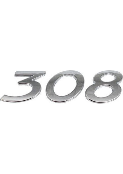 Peugeot 308 Uyumlu Bagaj Yazısı 308 Oem Yazı Amblem