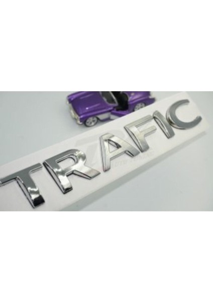 Renault Trafıc 3 Bagaj Krom Abs 3m 3D Yazı Logo Amblem