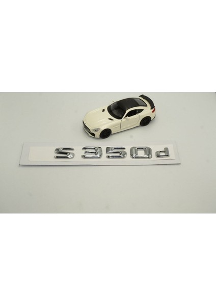S350D Bagaj Krom Metal 3m 3D Yazı Logo fiyatları