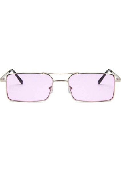 Drizmo Dörtgen Unisex Retro Güneş Gözlüğü