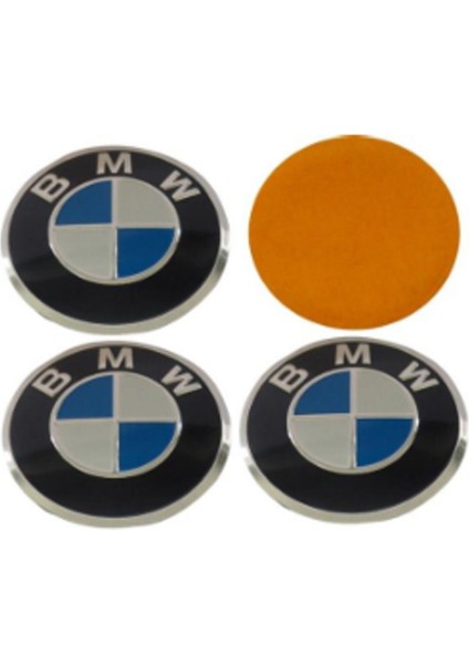 Bmw Logo Sticker Jant Yapıştırma 3A 3D 3ABS
