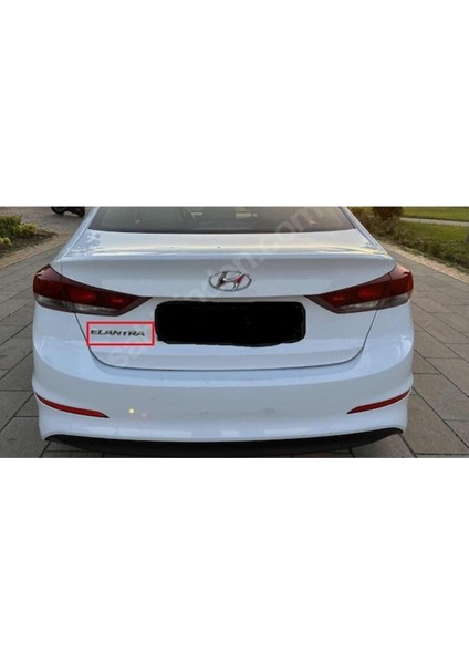 Hyundai Uyumlu Elantra Bagaj Yazısı 2018