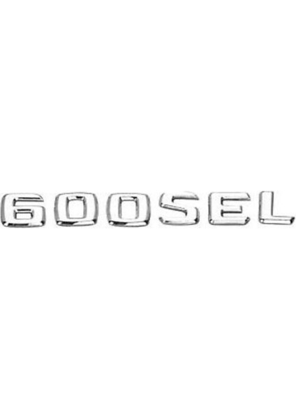 Mercedes Uyumlu 600SEL Yazı Şildi