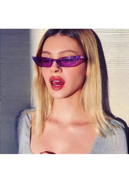 Gablaze Mor 4 Taraflı Geniş Vintage&retro Gözlük modelleri