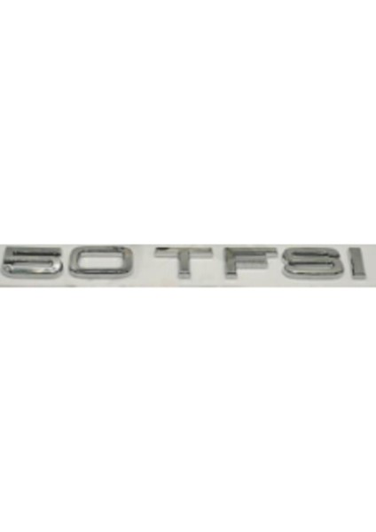50 Tfsı Krom Bagaj Yazısı 3A 3D 3ABS