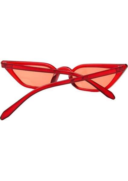 Gablaze Kırmızı 4 Taraflı Geniş Vintage&retro Gözlük modelleri