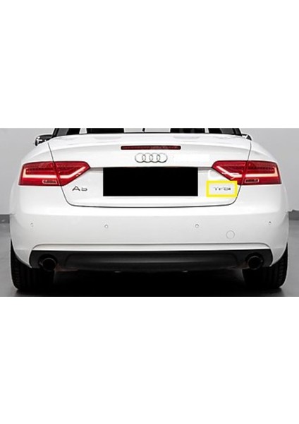 A4 Uyumlu Cabrio 1.8 Tfsı Krom Bagaj Yazısı 3m 3D Abs