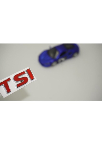 Volkswagen Tsi Bagaj Krom Metal 3m 3D Logo Amblem