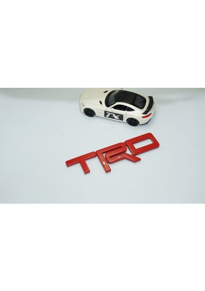 Trd Bagaj Kırmızı Abs 3m 3D Logo Amblem Toyota Ile Uyumlu fiyatları