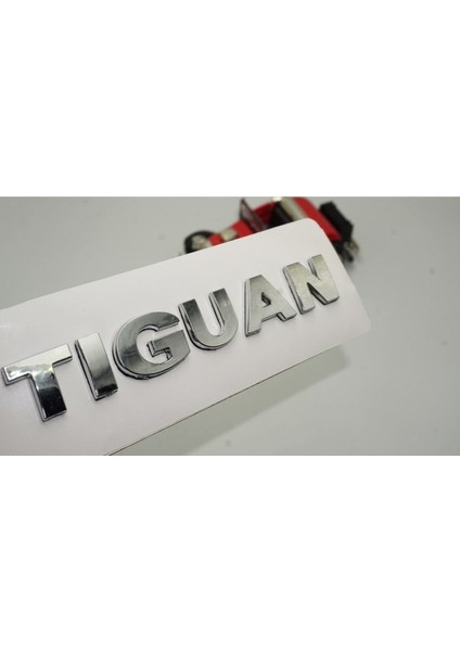 Volkswagen Tiguan Bagaj Uyumlu 3m 3D Krom Abs Logo Amblem Uyumlu