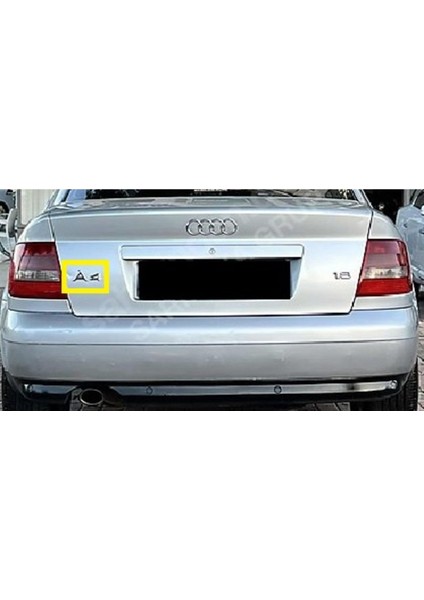Audi Uyumlu A4 Krom Bagaj Yazısı 3m 3D Abs