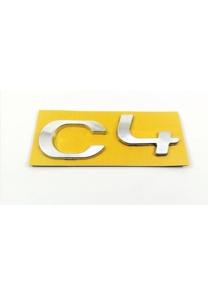 Cıtroen C4 Bagaj Yazısı (88MM-30MM)