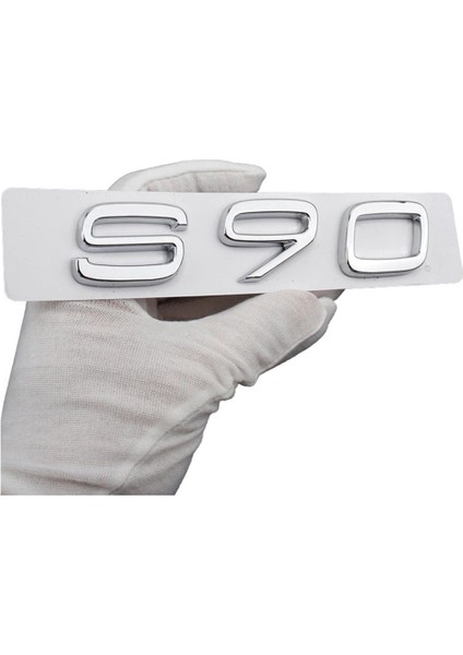 Volvo Uyumlu S90 Krom Bagaj Yazısı A++ Kalite Ithal Ürün