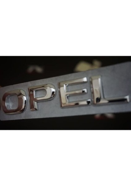 Opel Bagaj 3m 3D Krom Abs Logo Amblem (549368608)